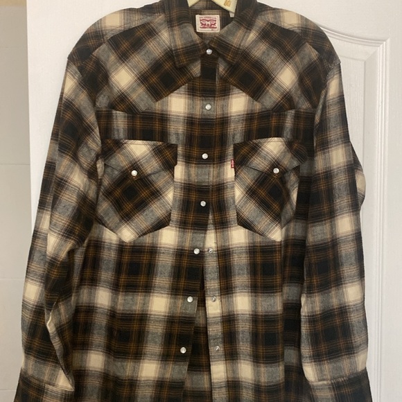 Levi's Women's Dylan Oversized Western Shirt NEW with Tags - Picture 4 of 7